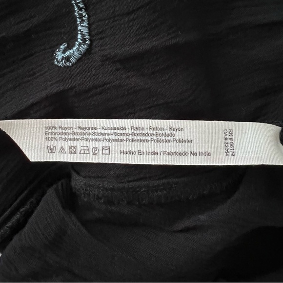 Free People Adelaide Festival Slip Dress Black Combo Size Small - Picture 14 of 14